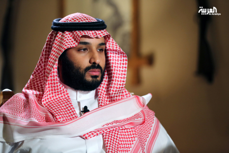 سمو الامير محمد بن سلمان يهاجم الاعلام الاخواني ويؤكد القدرة على اجتثاث المتمردين