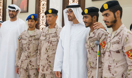 سموالشيخ محمد بن زايد: القوات المسلحة تسهم بفاعلية في استقرار المنطقة وحفظ السلام في العالم واليمن