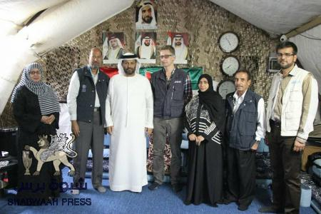 وصول طائرة إماراتية تحمل 50 طن من الأدوية المضادة لمرض الكوليرا