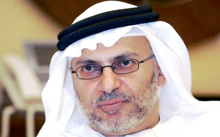 معالي وزير الشؤون الخارجية الإماراتي يحدد شرط استئناف العلاقات مع قطر