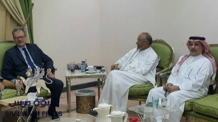 السفير الفرنسي لدى اليمن في ضيافة الزعيم الجفري