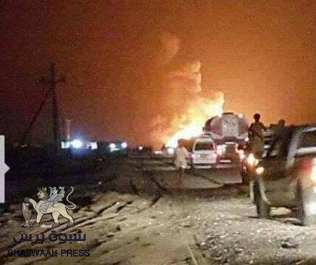 قبائل مأرب تقتل خمسة من جنود الشرعية في نقطة تفتيش وتفجر أنبوب نفطي (صور)