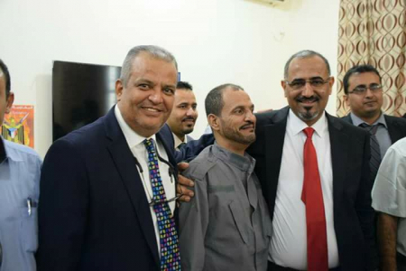 أعضاء الانتقالي يستقبلون أبناء سقطرى بالعاصمة عدن