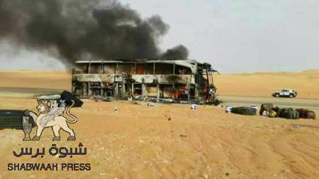 نجاة 40 مسافرا من موت محقق في شرورة السعودية