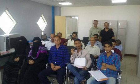 عوده إستئناف الدورة التنشيطية في مجال ‘‘الرصد السطحي‘‘ بمطار عدن رغم الظروف الراهنة