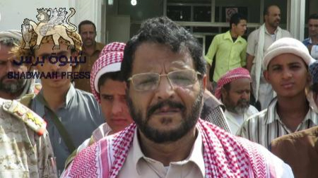 محافظ شبوه يرفض دفع 10 آلآف ريال سعودي لإصلاح مضخة مياه تسقي العاصمة عتق