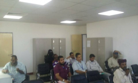 إفتتاح الدورة التنشيطية ‘‘الثانية ‘‘ في مجال ‘‘الرصد السطحي‘‘ بمطار عدن الدولي