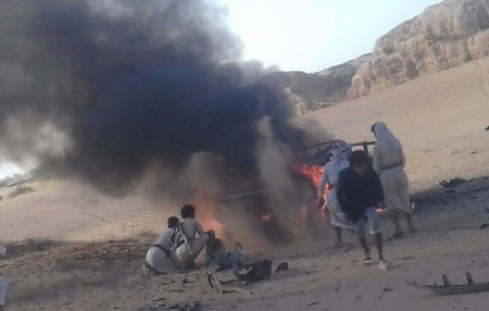 مقتل 5 عناصر من القاعدة بغارة أمريكية في اليمن