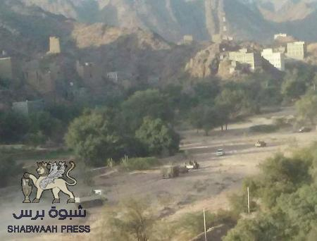 النخبة الشبوانية تنتشر في مدينة الصعيد ووادي يشبم