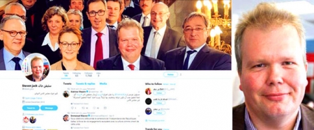 صحفي موالٍ للشرعية ينتحل صورة برلماني فرنسي.. تلفيق شخصية خبير بمجلس الامن الدولى