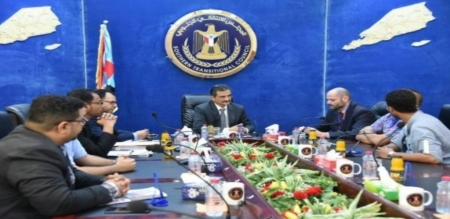 الأمين العام للمجلس الانتقالي الجنوبي يستقبل ممثلين عن مكتب الأمم المتحدة في العاصمة عدن
