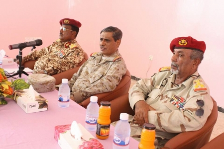 البحسني يعقد لقاء موسعا بقادة وضباط المنطقة العسكرية الثانية ضمن التحضيرات لاحتفالات حضرموت بذكرى التحرير 24 إبريل