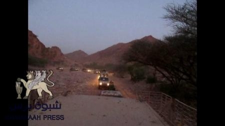 قوات النخبة الشبوانية تمشط وادي رفض أحد معاقل تنظيم القاعدة بمحافظة شبوة (صور)