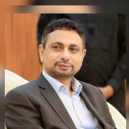 المهندس وحي أمان خسارة فادحة لعدن فخامة الرئيس