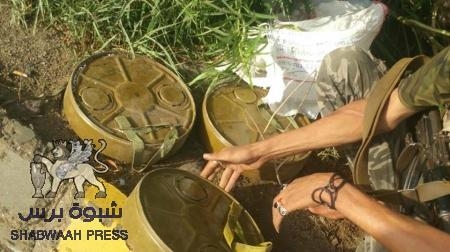 أبطال مخطط إرهابي كبير في عدن لإستهداف موكب أمني على طريق البريقة