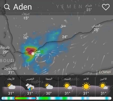 رصد إعصار ثالث سيضرب اربع محافظات