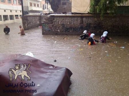 أمطار عدن تكشف فساد الحكومة ولا مبالاتها