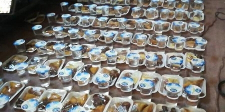 أربطة العلم الشريف بأحور تقدم 10000 وجبة إفطار صائم