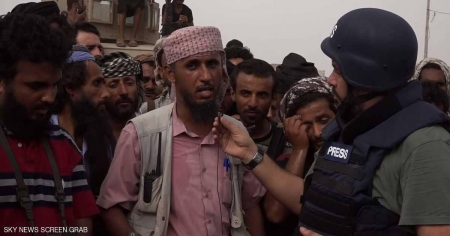قائد بالعمالقة من أرض المطار: مدينة الحديدة وجهتنا المقبلة
