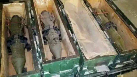 حزام عدن الأمني يضبط شحنة أسلحة قادمة من مأرب والداخلية تهدد للإفراج عنها