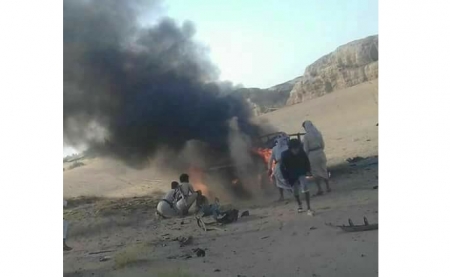 مقتل 7 عناصر من القاعدة بغارة جوية لطائرة بدون طيار في شبوة