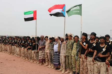 الشيخ صالح بن فريد يلقي كلمة في دورة قوة التدخل السريع بالنخبة الشبوانية