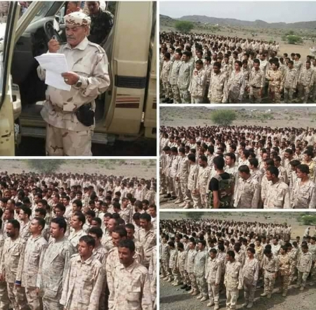 اللواء الأول مقاومه بالضالع جاهزية عاليه وقتاليه لتلبية نداء الوطن والعاصمة عدن ...