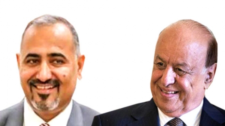 هادي والانتقالي.. التخلص من ‘‘الضغوطات‘‘ مقابل الاستفادة من غطاء الشرعية
