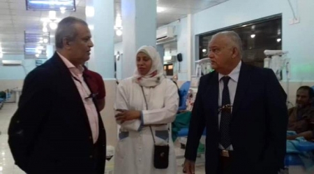 قياديان في الانتقالي يعاودان مستشفى بعدن ويوم استثنائي عن نساء يعملن بضمير حي