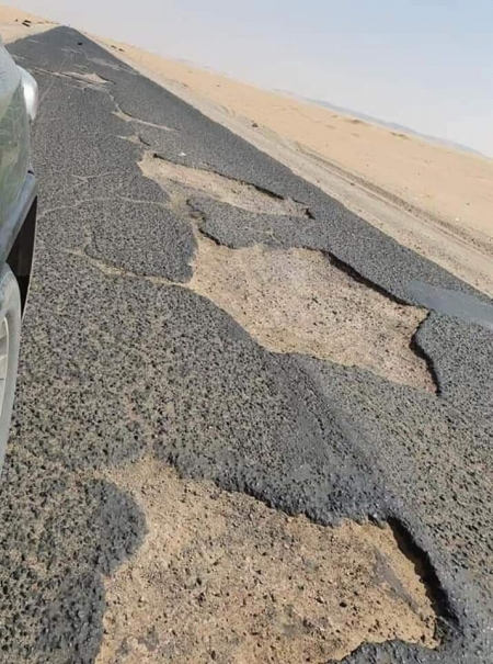 طريق مارب العبر ..اللص المخادع ..و حبال الكذب .. وحبال النهب