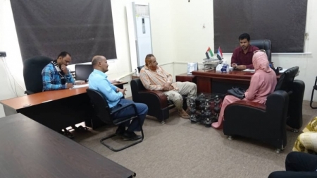 تنسيق مشترك بين الدائرة القانونية بالانتقالي ونظيرتها بالوية الدعم والاسناد