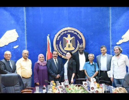قيادي في الانتقالي يستقبل ممثلي غريفيث والتشديد على استمرار المشاورات