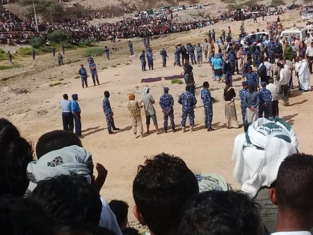 تنفيذ الإعدام رميا بالرصاص للمدانين في مقتل ‘‘صالح باقطمي‘‘